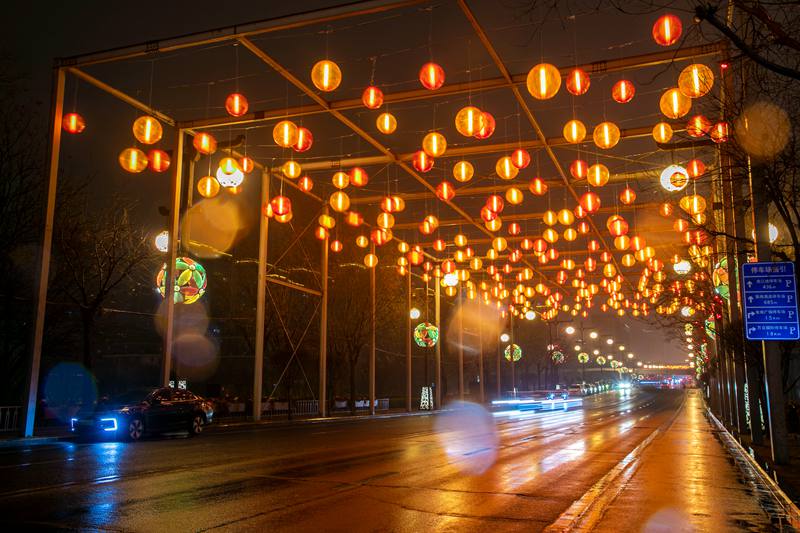 流光溢彩美不勝收!西安37組新春燈組點(diǎn)亮新春【7】