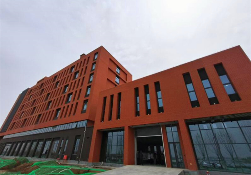 中國(guó)科學(xué)院高精度地基授時(shí)系統(tǒng)項(xiàng)目建設(shè)現(xiàn)場(chǎng)。西安高新區(qū)供圖