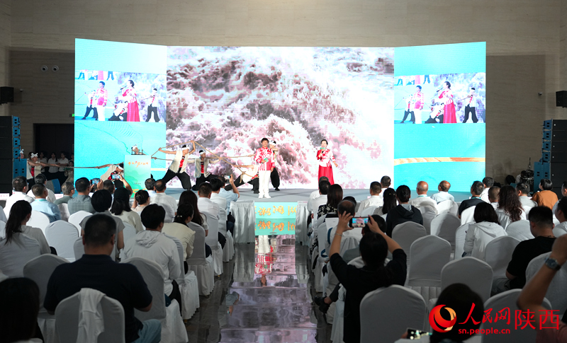 “千秋一河大潮闊”網(wǎng)絡(luò)主題活動(dòng)啟動(dòng)儀式現(xiàn)場(chǎng)。人民網(wǎng)記者 賈凱璐攝