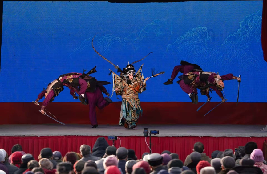 “大破敵軍”。陜西省戲曲研究院四團(tuán)供圖