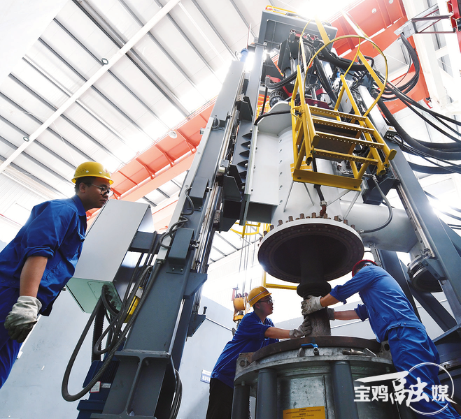 寶雞鑫諾新金屬材料有限公司醫(yī)用鈦材生產(chǎn)線