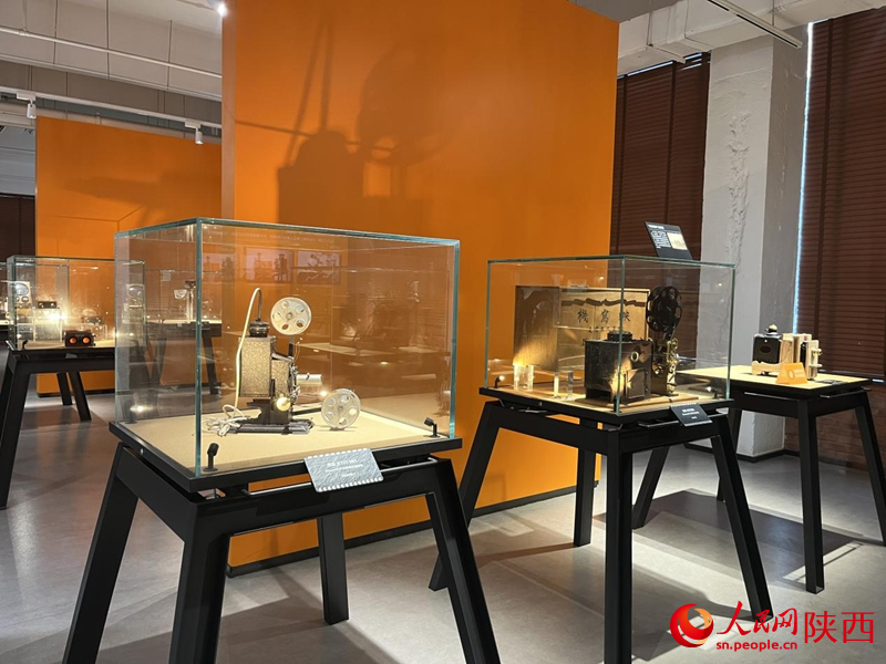 西影電影博物館一角。人民網(wǎng)記者 魏鑫攝