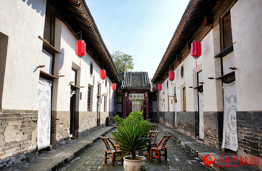 黨家村明清四合院內(nèi)景。人民網(wǎng)記者 孫挺攝