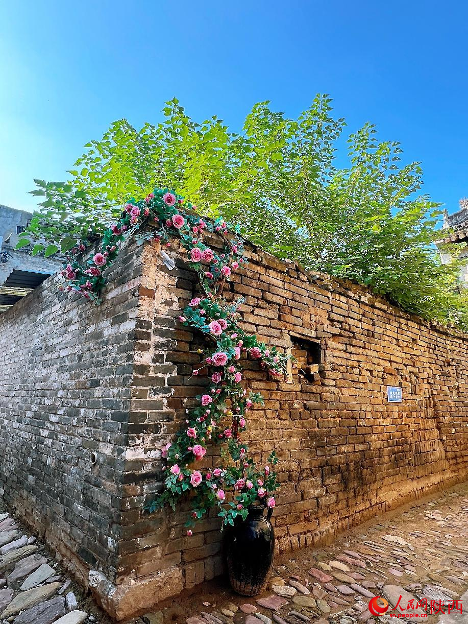 黨家村內(nèi)一隅。人民網(wǎng)記者 鄧楠攝