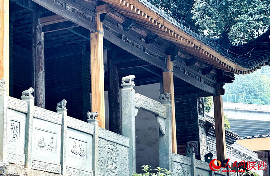 北五省會(huì)館一角。人民網(wǎng)記者 鄒星攝